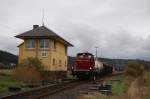 BR 260 260 109 am 17.10.2009 Ausfahrt aus Sarnau