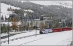 R1837 nach Filisur mit Ge 4/4 III 650 Seewis-Valzeina verl�sst ...