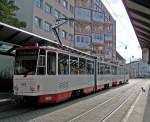 SVZ-Tw 937 als L3 (Neuplantitz - Eckersbach) in Zwickau, Hst. ...