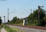 kbs-702-badische-hauptbahn-rheintalbahn 2x mal Hp0. Ob man das ab Dezember 2009 jemals nochmal an der Bk Basheide sieht? 24.8.09