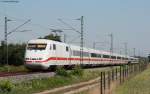 401 074-0 als ICE 74 (Z�rich HB-Kiel Hbf) am km ...