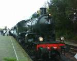 ZLSM Gro�e Schwedische Dampflok 1289 bei der ZLSM in Simpelveld(NL).
Aufgenommen am 11.10.09.