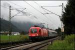 br-1116-vor-personenzugen 1116 107 mit einem OEC bei Niederaudorf. 