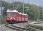 Be 4/4 512 zwischen Igis und Landquart Ried. (16.10.2009)  ...