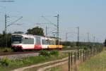 847 und 879 als S4 nach Achern am km 70,5 ...