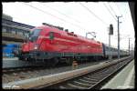 Endlich erwischt!!! Die Rail-Cargo-Austria Lok 1116 003 war am 10.10.2009 ...