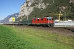 Der n�chste Gotthard-IR war am 7.10.09 mit der Re 4/4 ...