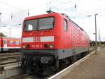 114 013-6 steht am ...  Felix H�hne 22.10.2009