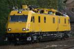 Der nagelneue 711 201 der Netzinstandhaltung fuhr am 21.10.09 durch ...
