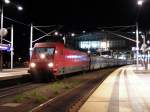 101 006 mit dem Talgo in Berlin HBF  ...