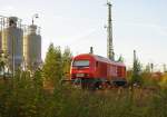 Die WLE 22 war am 18.10.2009 ganz hinten im G�ttinger ...