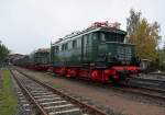 Die Mitglieder vom Verein Eisenbahnmuseum Bayerischer Bahnhof zu Leipzig e.V. ...
