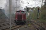 212 007-9 am 24.10.2009 kurz hinter dem Bbf Solingen in ...
