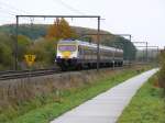 Triebwagen 304 der Serie AM80 als IR2934 Liers - Antwerpen-Centraal, ... Triebwagen 304 der Serie AM80 als IR2934 Liers - Antwerpen-Centraal, ...