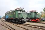 E44 046 und 103, Leipzig Plagwitz 24.10.09  ...
