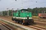 ITL 106 010 f�hrt am 25.09. 09 solo durch Hosena  ...
