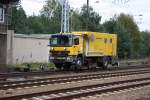 Diese Wundert�te durchf�hrt am 07.10. 09 den Bahnhof Hosena  ...