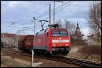 152 013-9 vor-45503-(mit �berl�nge)unterwegs ...  J�rg Trutwig 26.10.2009