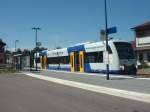Regioshuttle VT 446 Agnes der T�lesbahn N�rtingen - Neuffen (WEG) ...