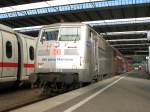 111 027-9 850 Jahre M�nchen im M�nchner Hbf am 07.04.2009 ...