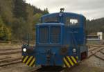 Die V 10CB des FHWE ragiert am 04.10.09 in Sch�nheide ...