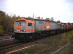 Gleich 3 Loks der HVLE standen in Munster. Hier V330.3 ...