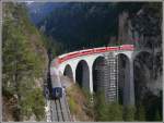 RE1137 nach St.Moritz mit Ge 4/4 III 651 Fideris . (24.10.2009) ...
