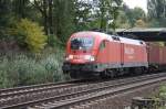 182 025 mit einem ...  Roland Vasel 28.10.2009