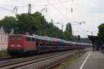 140 772-5 mit Autozug ...  Gilbert Coletti 28.10.2009
