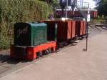 Der Museumsfeldbahnzug im Bochumer Eisenbahnmuseum.   ...