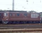 RE 4/4 (BLS) in Basel Bad Bhf in september 2007. ...