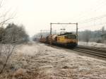 1314 mit G�terzug 45121 ...  Date Jan de Vries 29.10.2009