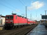 143 818-3 steht mit ...  Alexander Wiemer 29.10.2009