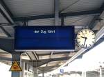 Ich hab gedacht, dass der Zug schwimmt ;-) September 09 ...