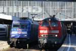 Die 218 437-2 raucht ...  Eric Otten 30.10.2009