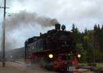 99 731 steht am Abend des 04.10.09 in Sch�nheide S�d. ...
