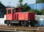 SBB - Tm 2/2 8796 abgestellt in Herzogenbuchsee am 08.09.2009 ...