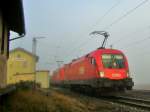 Doppeltaurus. 1116 136 -1 und eine Schwesterlok fuhren an Halloween ... Doppeltaurus. 1116 136 -1 und eine Schwesterlok fuhren an Halloween ...
