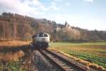 216 185-9 mit ihrer abendlichen �bergabe aus Wanfried kommend in ...