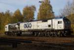 LTH Blue Tiger 330091 am 28.10.09 im Bahnhof Arnsberg.  ...