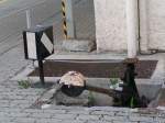 Handweiche mit Gest�nge   ...