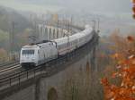 101 034 (in Form) mit einem IC am 31.10.2009 in ...
