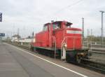 Hier 362 378-2, bei der Ausfahrt am 28.10.2009 aus dem ...