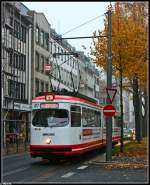 GT8 der SWK f�hrt ...  Mark B. 01.11.2009