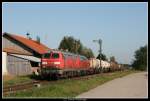 225 032 am Nachmittag des 8. September 2009 im Bahnhof ...