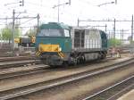 G2000 BB der Rail4Chem abgestellt in Venlo.  ...