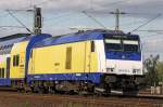 Die 246 010-3 von Bombardier an der S�derelbbr�cke in Hamburg ...