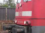 Die Scheinwerfer einer BR 151.   ...