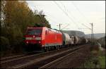 Ganz sauber war 185 027 (9180 6185 027-0 D-DB) am ...