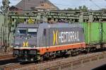 Die 241 007 von HECTORRAIL in Hamburg Veddel , am ...